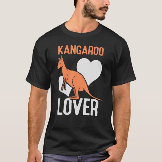 Kangoeroe Australië Kangoeroes Dier T-shirt (Voorkant)