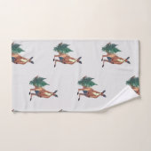 Kangoeroe, Australische dieren kunst Bad Handdoek (Handdoek)