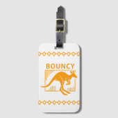 kangoeroe bagagelabel (Voorkant (verticaal))