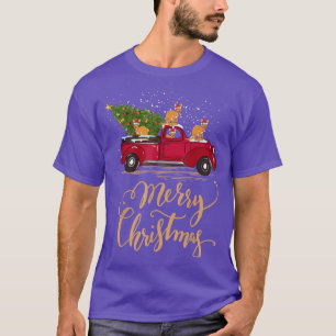 Kangoeroe Bestuurt Kerstboom Truck Kangoeroe Kerst T-shirt