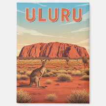 Kangoeroe bij Uluru Australië