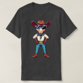 Kangoeroe Cowboy T-shirt (Design voorkant)