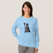 Kangoeroe en Baby heks T-shirt (Voorkant volledig)