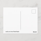 Kangoeroe en Bladeren Doolhof Verjaardagsansichtka Briefkaart (Achterkant)