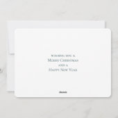 Kangoeroe en Emu Kerstboom Bubbels Feestdagenkaart (Achterkant)