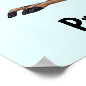 Kangoeroe en Koala Poster (Hoek)