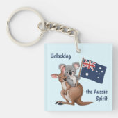 Kangoeroe en Koala Sleutelhanger (Voorkant)