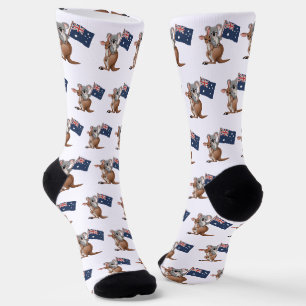 Kangoeroe en Koala Sokken