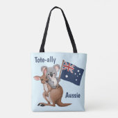 Kangoeroe en Koala Tote Bag (Achterkant)