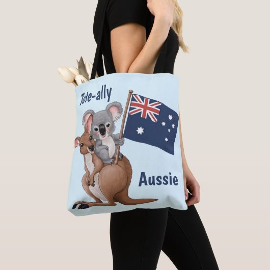 Kangoeroe en Koala Tote Bag (Dichtbij)