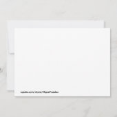 Kangoeroe en laat doolhof Verjaardagsuitnodigingen Kaart (Achterkant)