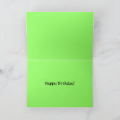 Kangoeroe familie Happy Birthday Humor Kaart (Binnen)