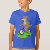 kangoeroe-fiets t-shirt (Voorkant)