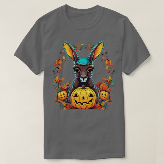 Kangoeroe Halloween T-shirt (Design voorkant)