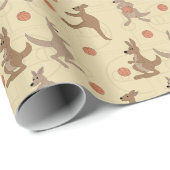 Kangoeroe Hof Cadeaupapier (Rol Hoek)