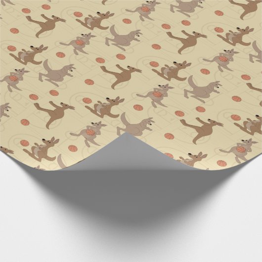 Kangoeroe Hof Cadeaupapier (Hoek)