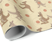 Kangoeroe Hof Cadeaupapier (Rol Hoek)