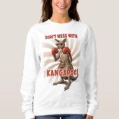 Kangoeroe in zonnebril - Aussie Attitude Graphic Trui (Voorkant)