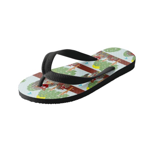 kangoeroe kinder teenslippers (Schuin)