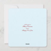 Kangoeroe Koala's Emu Christmas Gumtree Baubles Feestdagenkaart (Achterkant)