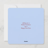 Kangoeroe Koalas Platypus Christmas Gumtree Bauble Feestdagenkaart (Achterkant)