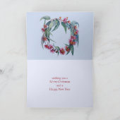 Kangoeroe Koala's Vogelbekdier Kerstmis Eucalyptus Kaart (Binnen)