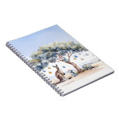 Kangoeroe Koala's Vogelbekdier Kerstmis Gumtree Ba Notitieboek (Rechterzijde)