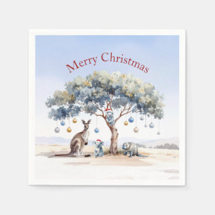 Kangoeroe Koala's Vogelbekdier Kerstmis Gumtree Ba Servet