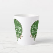 kangoeroe latte mok (Voorkant)