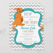 Kangoeroe Mama & Baby - Baby shower Uitnodiging (Voorkant / Achterkant)