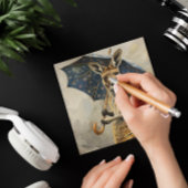 Kangoeroe met paraplu, aanpasbaar kaart