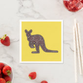 Kangoeroe Mozaïek Servet (Insitu)