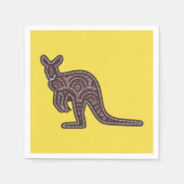 Kangoeroe Mozaïek Servet (Voorkant)