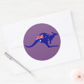 Kangoeroe Op zoek naar Kangoeroe Sticker? Ronde Sticker (Envelop)