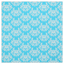 Kangoeroe poot damast botanisch patroon stof