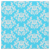 Kangoeroe poot damast botanisch patroon stof (Close Up)