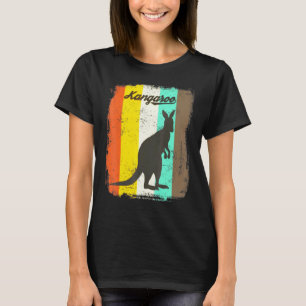 Kangoeroe Retro 70s Dier T-shirt