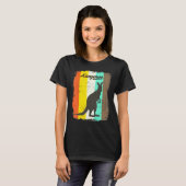 Kangoeroe Retro 70s  Dier T-shirt (Voorkant volledig)
