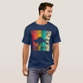Kangoeroe Retro T-shirt (Voorkant volledig)