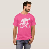 Kangoeroe Rijden Fiets Grappige Sport Motivatie Tr T-shirt (Voorkant volledig)