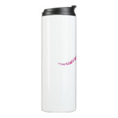 Kangoeroe-Roze-Harten Thermosbeker (Gedraaid links)