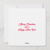 Kangoeroe Santa Bag Possum Cockatoo Vrolijk Kerstf Feestdagenkaart (Achterkant)