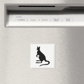 Kangoeroe Silhouet Magneet (Insitu (Vaatwasser))