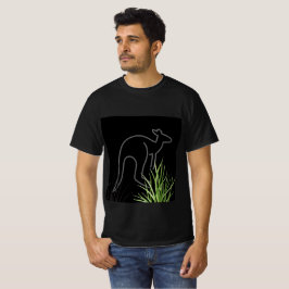 Kangoeroe-silhouet T-shirt