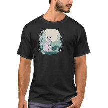 Kangoeroe Silhouet T-Shirt Ontwerp