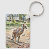 Kangoeroe Sleutelhanger (Achterkant)