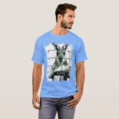 Kangoeroe Springend Dier Cadeau retro T-shirt (Voorkant volledig)