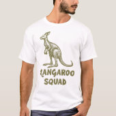Kangoeroe Squad, Dierenvrienden T-shirt (Voorkant)