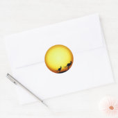 Kangoeroe Sunset Stickers (Envelop)