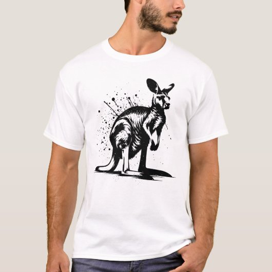 Kangoeroe T-shirt (Voorkant)